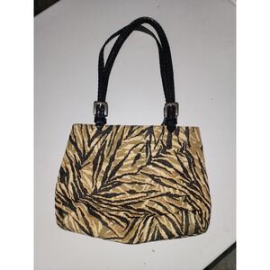 📸 Y2K Brighton Tiger-Print Tapestry Shoulder Bag